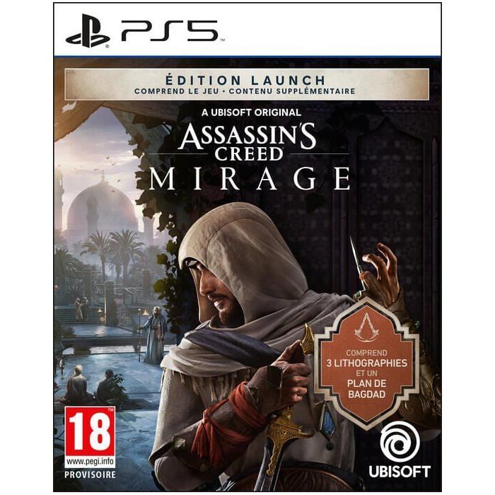 Assassins Creed Mirage Edition Launch-Jeu-PS5