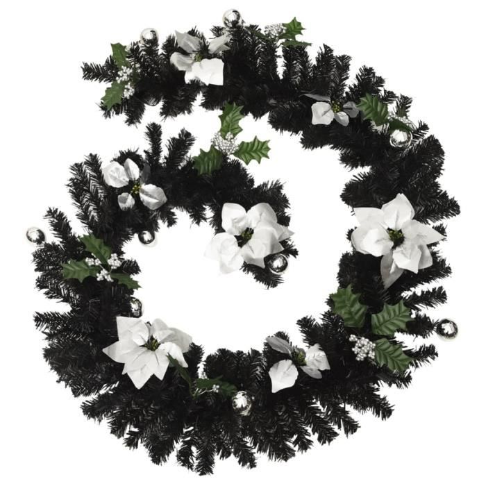 LumenVela Guirlande Noël, 270cm Guirlande Sapin avec Lumières 30 LED, 38 Pièces Décoration de Noël Branche Sapin Artificiel Réaliste pour Une Utilisation à L'intérieur et à L'extérieur (2.7m LumenVela Guirlande Noël, 270cm Guirlande Sapin avec Lumières 30 LED, 38 Pièces Décoration de Noël Branche Sapin Artificiel Réaliste pour Une Utilisation à L'intérieur et à L'extérieur (2.7m
