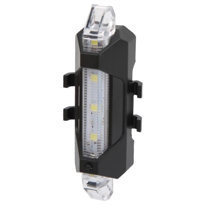 Feu Arrière LED Pour Moto - Lumière Rouge Clignotante Et Feu De Frein - 12V