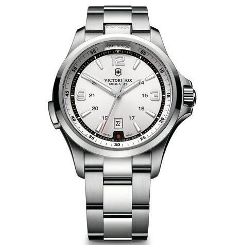 Montre - VICTORINOX - NIGHT VISION V241571 - Quartz - Analogique - Acier inoxydable