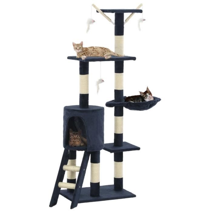 vidaXL Arbre à chat 138 cm