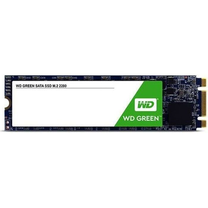 Wd Green Disque Ssd Interne 120 Go M 2 Sata Wds120g2g0b