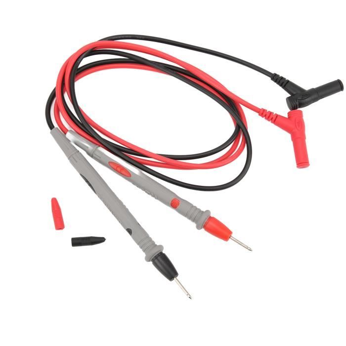 Sourcing Map Câbles De Test Multimètre Avec Connecteurs Banane 4.0mm - Paire De Sondes 670mm Pour électronique