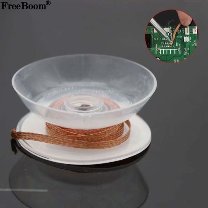 Tresse à Dessouder Goot Wick CP-15B - 1,5mm/30m - Flux No-Clean - Fabriqué Au Japon