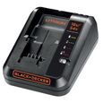 Black & Decker BDC2A-QW BDC2A Chargeur pour batterie Lithium-ion 18V et 54V, Noir-1