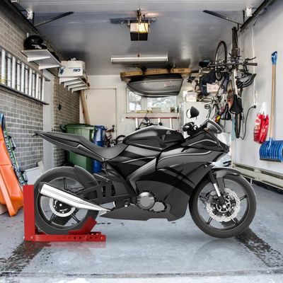 Béquille d'atelier pour moto Support de moto roue élévateur levage stand  range lift fourche