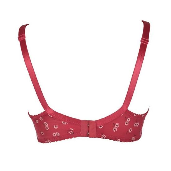 Soutien-gorge 120D En Dentelle Fleurie Rose Fuchsia - Avec Armature - Neuf Avec étiquettes