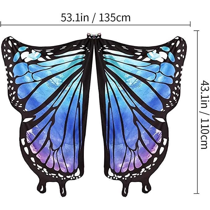 Déguisement en aile de papillon