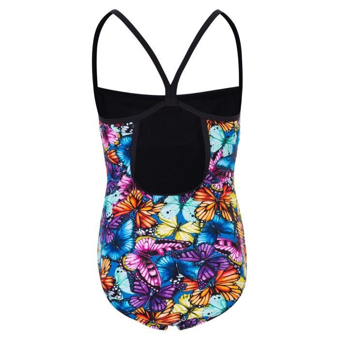 Maillot De Bain Une Pièce à Fines Bretelles Femme - Essentials