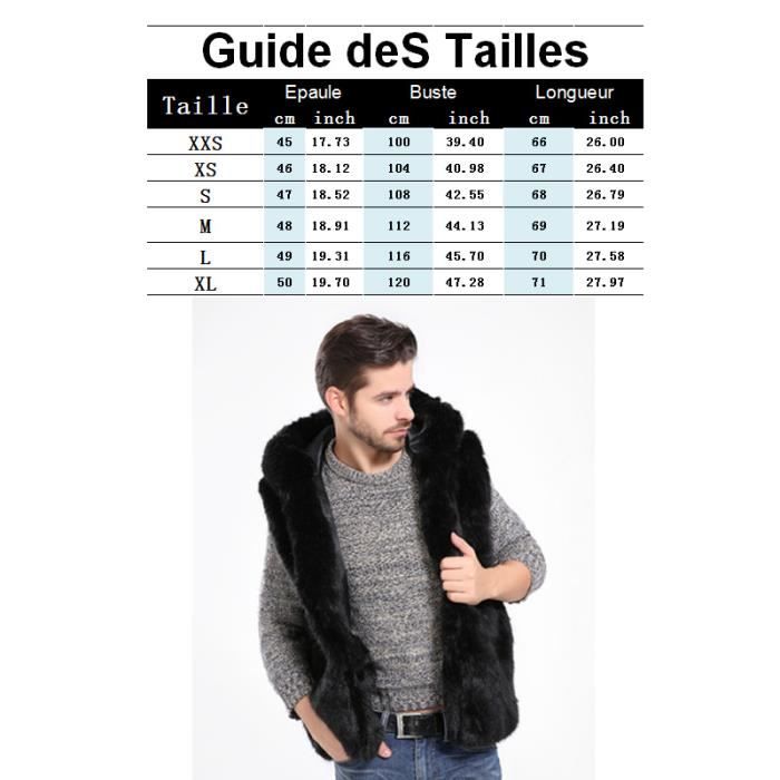 Gilet hot sale moumoute homme