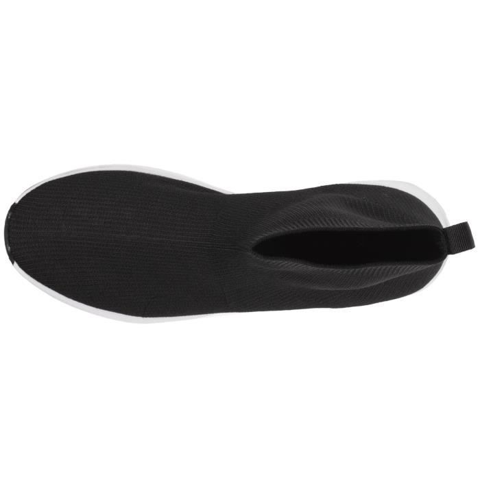 Basket slip on femme noir clearance