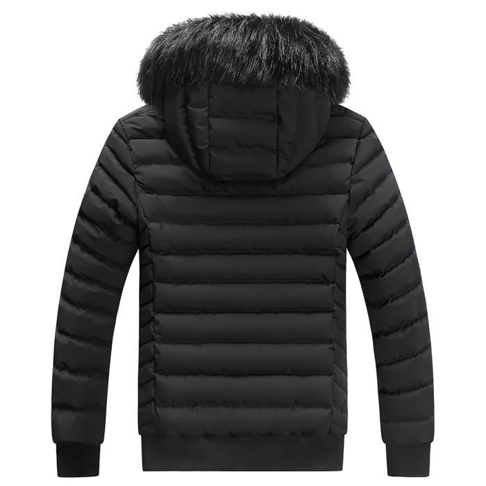 Doudoune longue hotsell homme capuche fourrure