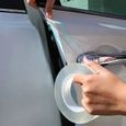 Film de protection de porte de voiture Transparent auto-adhésif couvrant autocollant anti-rayures 5cm x 10M-2