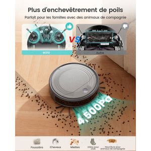 Compatible avec les accessoires Lefant M3/M3 MAX/M3L,brosse principale, filtre,sac à poussière en tissu,pièces de rechange-12 filters - Electroménager