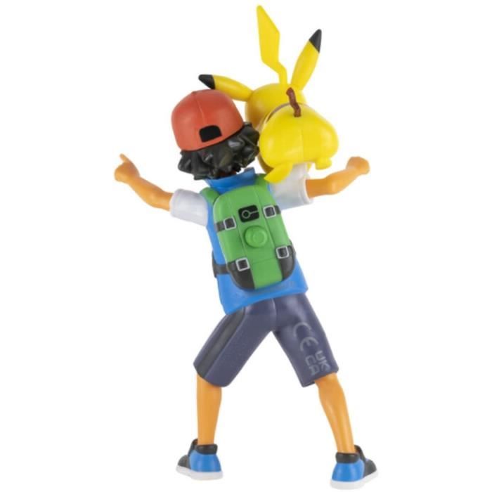 Bandai - Pokémon - Pack de 6 Figurines Pokémon - Sasha avec Pikachu 12cm +  Figurine Ectoplasma 12cm + Figurine Lucario 8 cm + Figurine Palarticho 8cm  + Dracolosse 30cm - JW2760 : : Jeux et Jouets