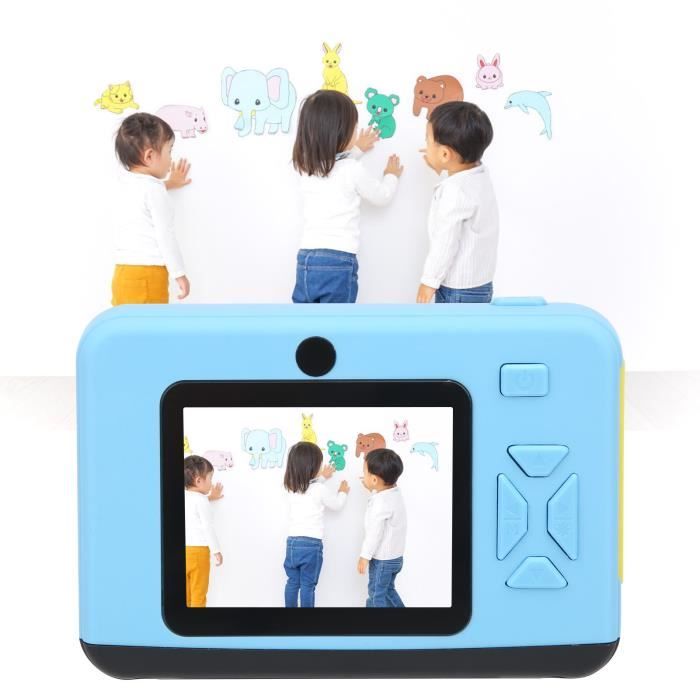 Microscope Numérique Enfant – Écran IPS 2″, Grossissement 1000x, 8 LEDs – Portable, 200 Photos – Orange