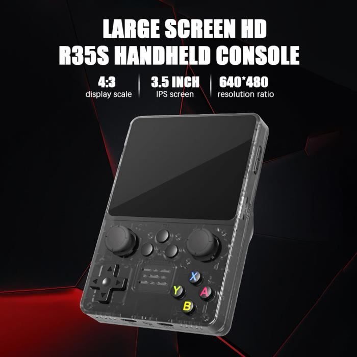 R35S rétro Console de jeu vidéo Portable système Linux 3.5 pouces IPS ...