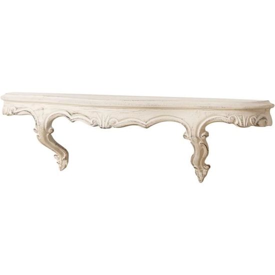 Frise Décorative En Bois BISCOTTINI - 82x17 Cm Made In Italy, Finition Vieillie Pour Portes Et Murs