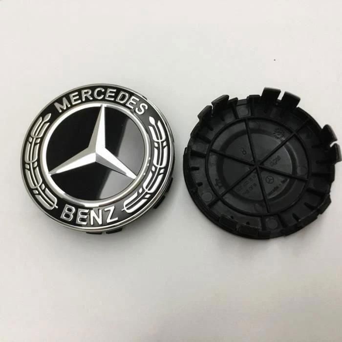 SkinoEu 4 X 75mm Enjoliveur Cache Moyeux Capuchon Compatible Avec