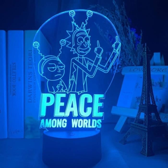 Rick and morty clearance night light