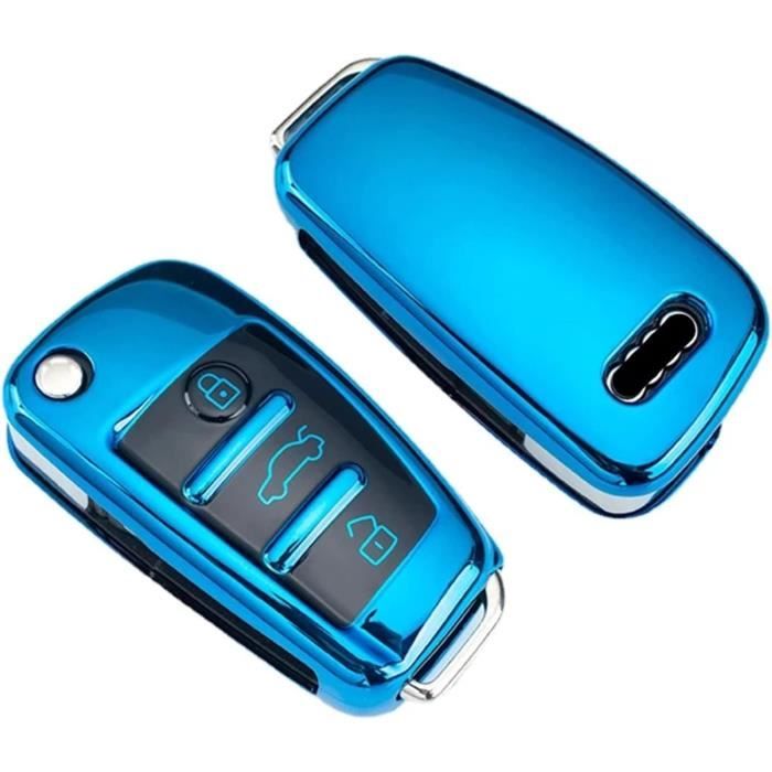 AMLaost Coque De Clé De Voiture Pour Audi A1 A3 8p 8l A4 B5 B6 B7 B8 A5