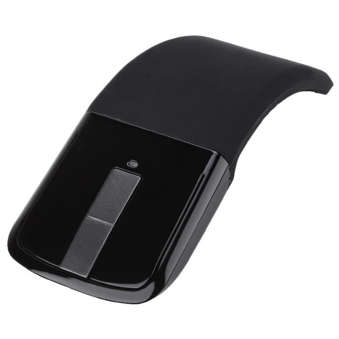 Souris à arc Bluetooth, Souris tactile pliable sans fil portable, Mini  souris