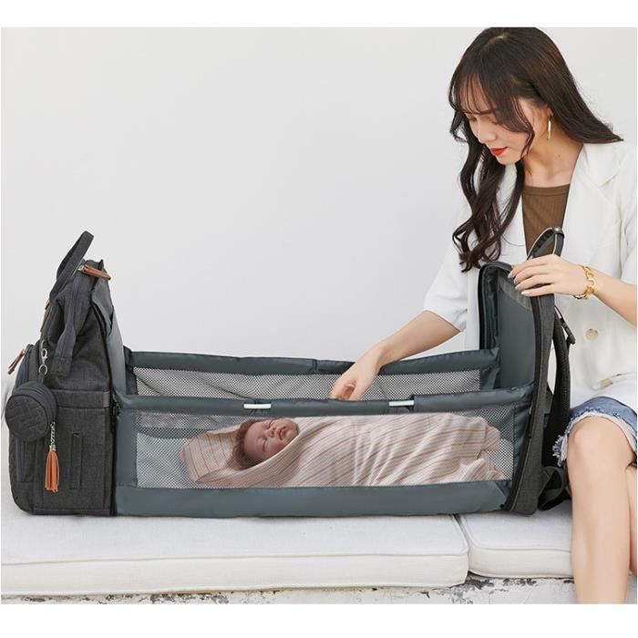 Sac a Langer Bebe avec Bandoulière Sac Maternité Grand Sac avec Matelas a  Langer Portable pour Maman et Papa [104] - Cdiscount Puériculture & Eveil  bébé