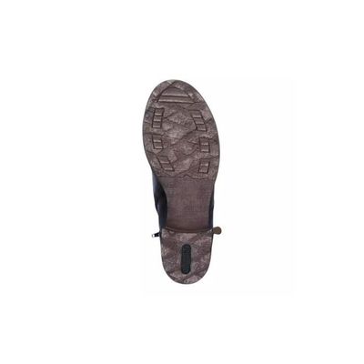 La Modeuse Bottines Plissées Simili Daim Talon Compensé Invisible - Fermeture Zippée