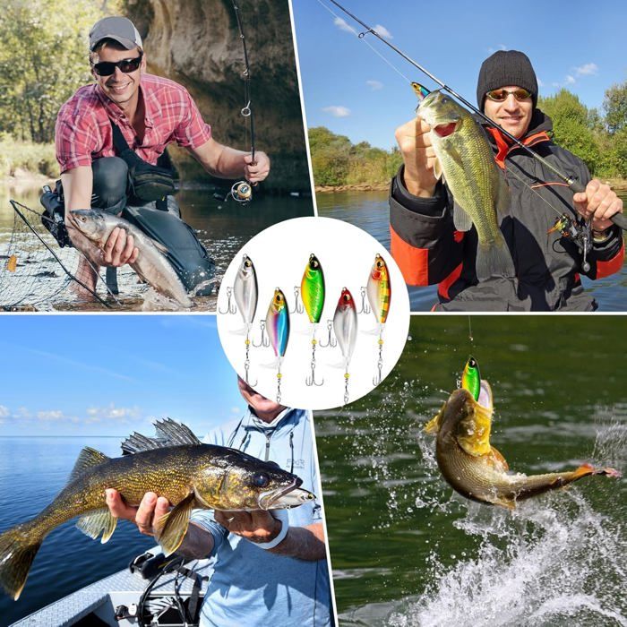 Leurre De Pêche Articulé 6 Pouces - Perche (perch) - Leurre Nageant Multi-joints - Neuf