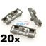 /& Tapis 10x BMW 8mm Rivet Plastique Bordure Clips pour Coffre Garnitures