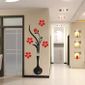 Modèle: Round vase - 3d Plum Vase Stickers Muraux Maison Decoration  Creative Stickers Muraux Salon D'Entrée Peinture Fleurs Ma57640 - Achat /  Vente stickers - Cdiscount