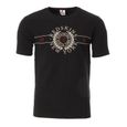 T-shirt Noir Homme Redskins 231094-0