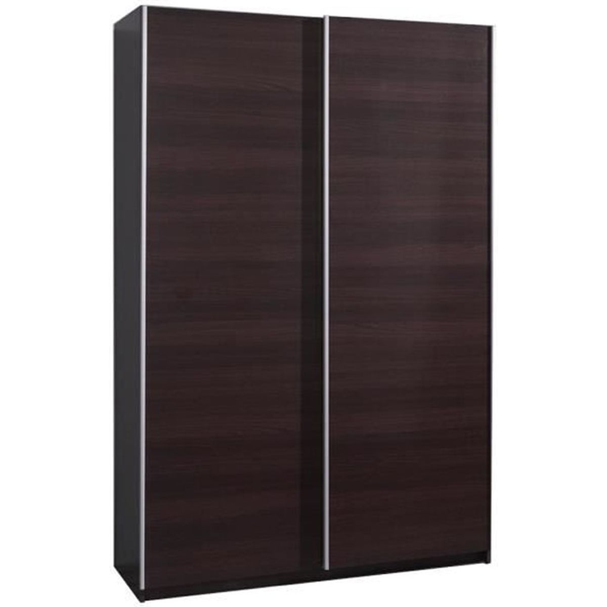 Armoire De Chambre 2 Portes Coulissantes Style Contemporain