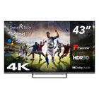 Smart Tech TV QLED 4K UHD 43' (109 cm) 43QA20VAUK Android TV- 4xHDMI - 2xUSB - Dolby Vision - Dolby Atmos