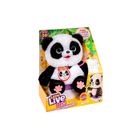 Jouet en peluche - Little Live Pets - Mon Bébé Panda ChuChu - Interactif - Multicolore - 30 cm