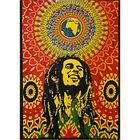 Décoration murale - GRIBOUILLE IMPORT - Tenture Bob Marley 2 - Hauteur 105cm - Largeur 73cm - Matière Nylon