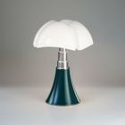 PIPISTRELLO MEDIUM-Lampe Dimmer LED pied télescopique H50-62cm Vert Agave Martinelli Luce - designé par Gae Aulenti H ajustable :