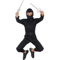 Déguisement Ninja noir enfant - 121067 -Funidelia- Déguisement garçon et accessoires Halloween, carnaval et Noel