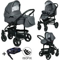 Poussette combiné isofix discount
