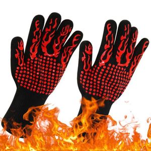 gants pour feu de cheminée