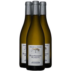 VIN BLANC Bourgogne Aligoté Blanc 2022 - Lot de 3x75cl - Dom