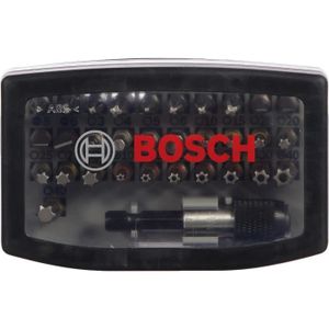 DOUILLE DE TOURNEVIS Bosch Professional 32 Pièces Coffrets D'Embouts De
