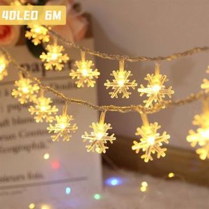 Guirlande De Noël Pré-Éclairée, Couronne De Porte De Noël De 40 Cm