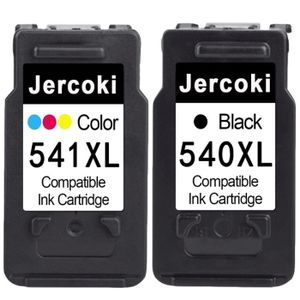 Cartouches d'encre PG-540XL CL-541XL Remanufacturées Compatibles pour Cartouche  Canon 540 541 XL pour Pixma TS5150 TS5151 MG4250 MG3650S MG3600 MX475  MX455(1 Noir & 1 Tricolore) : : Informatique