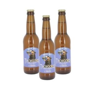BIERE Thörgoule - Bière bio Herulf l'Abbaye 6.5% 3x33cl - Made in Calvados