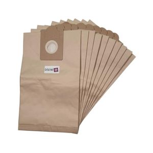 POWER D – HAREMA//HVS 13S – HV VACUUMLINE : HV 13S NOVAKEM : P 6 6582030 D 12 2512044 AS 6 Sac aspirateur compatible GHIBLI : 6511051 Pochette de 10 sacs papier TODEMINS : AS 6