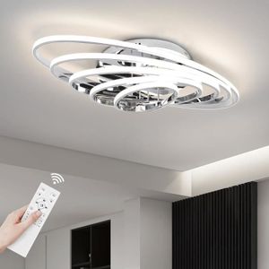 PLAFONNIER EIDISUNY Plafonnier LED à 5 cercles Lampe de Plafond Éclairage Intérieure pour salon, chambre salle à manger, Lumière 4000K