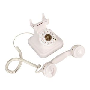 Téléphone fixe HURRISE Téléphone fixe antique Téléphone Rotatif R