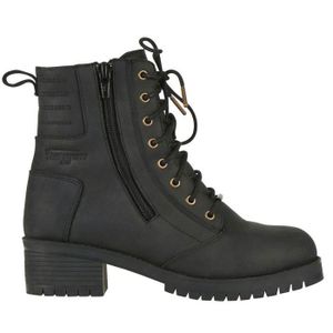 Bottes moto 2025 femme talon compensé