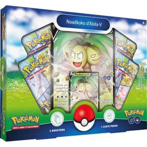 CARTE A COLLECTIONNER Coffret Pokémon Noadkoko-V 4 boosters |Cartes à Co